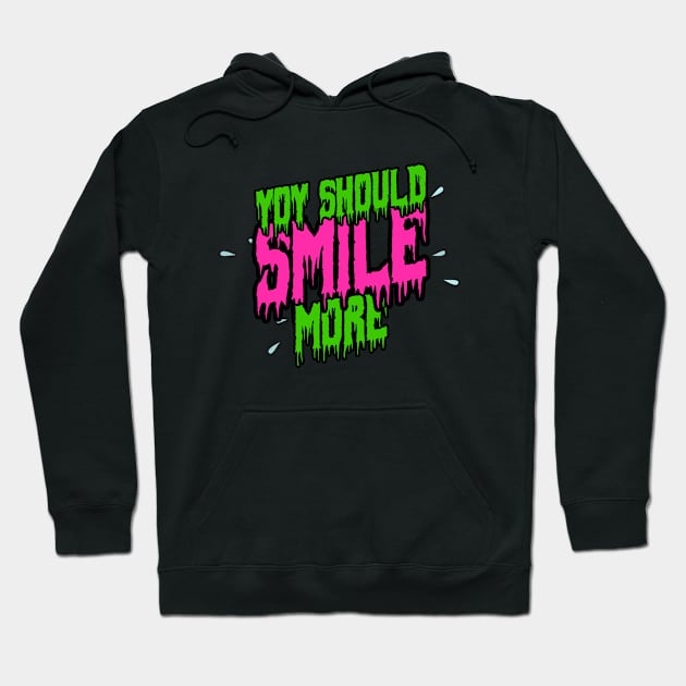 Smile Hoodie by Brains